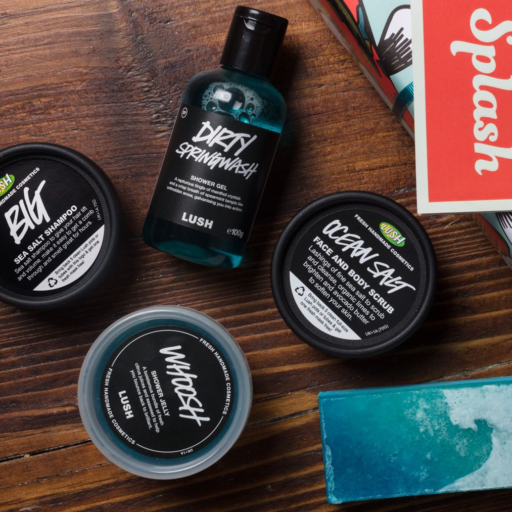 Win a Lush Cosmetics Splash Gift Set