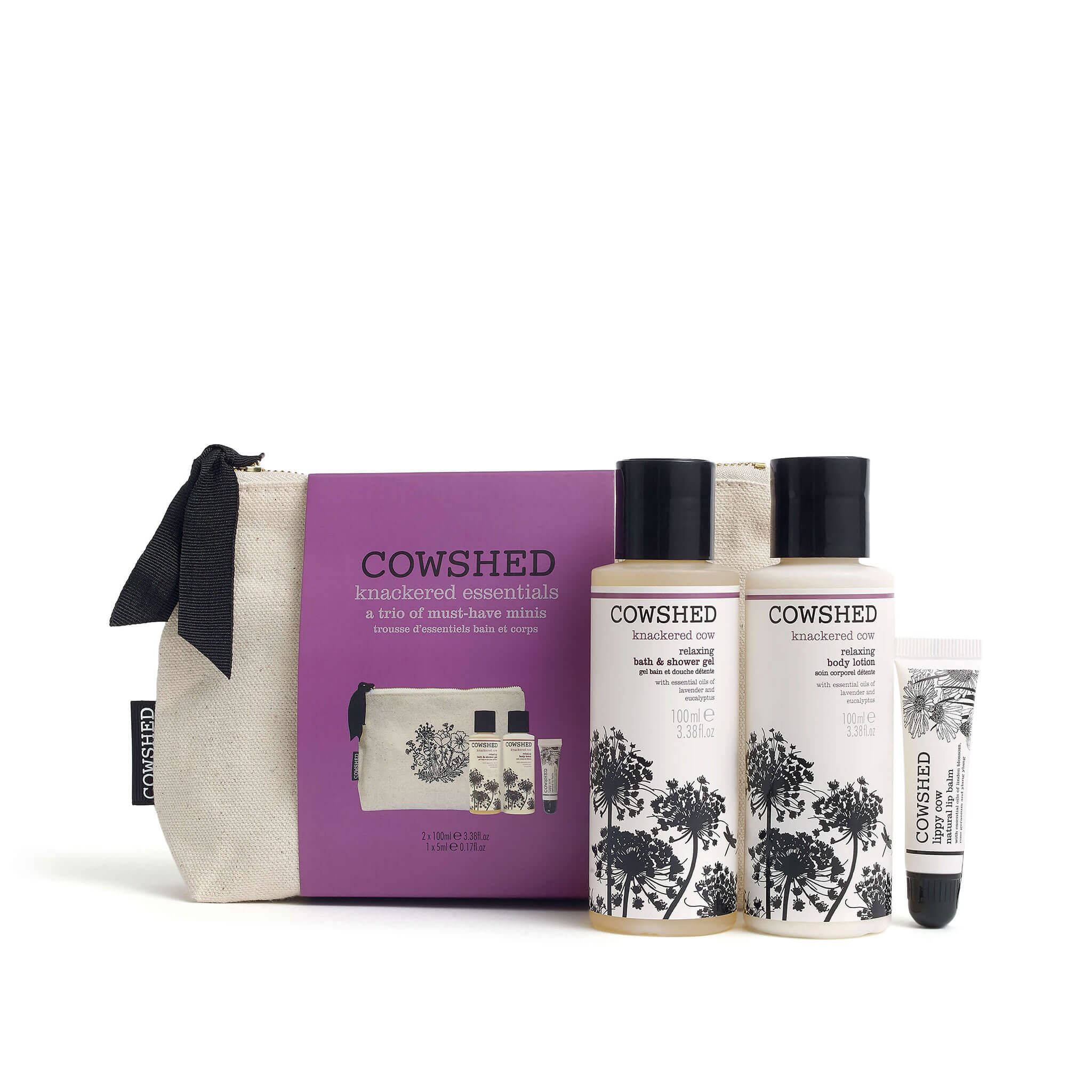 Win a Cowshed Knackered Essentials Kit in June 2019