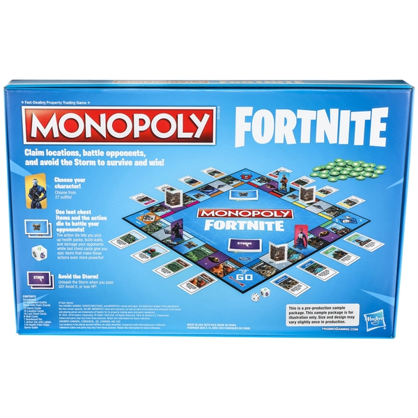 Win Monopoly Fortnite Edition Prizedeck Com